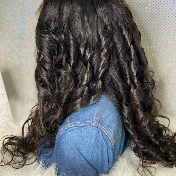 🌹NEW 24” JENDAYI 100% BRAZILIAN HUMAN HAIR WIG🌹 - Picture 3 of 16